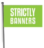 Recycled Fabric Flag 900mm x 1800mm (Single Sided)