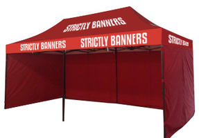 Gazebo Frame & Canopy - 6m x 3m