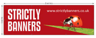 PVC / Vinyl Banner 3m x 1m